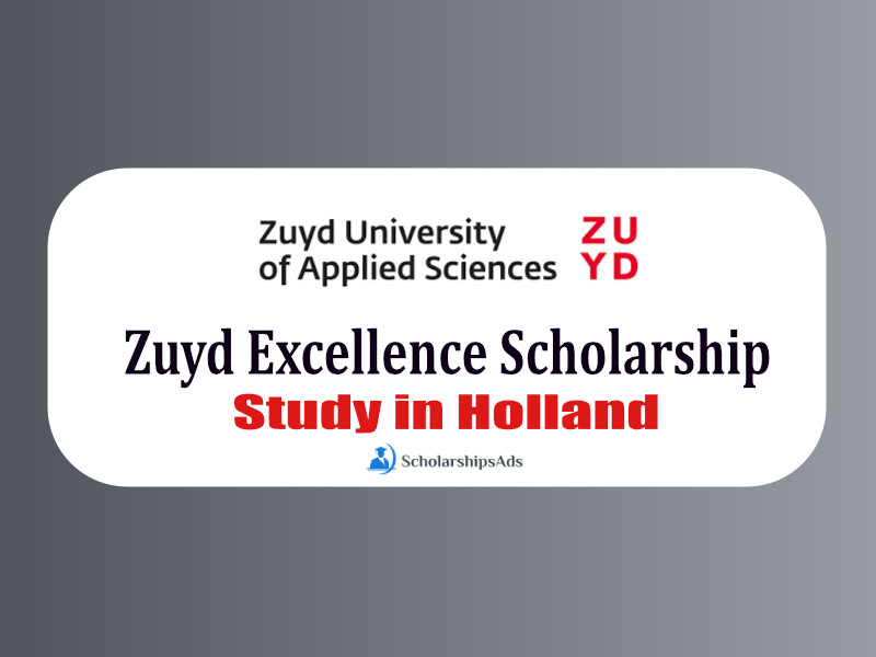 Holland - Zuyd Excellence Scholarship (H-ZES) 2022