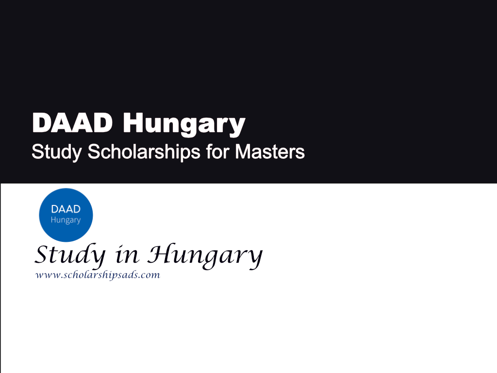 DAAD Hungary Study Scholarships for Masters, Study Free in Hungary.