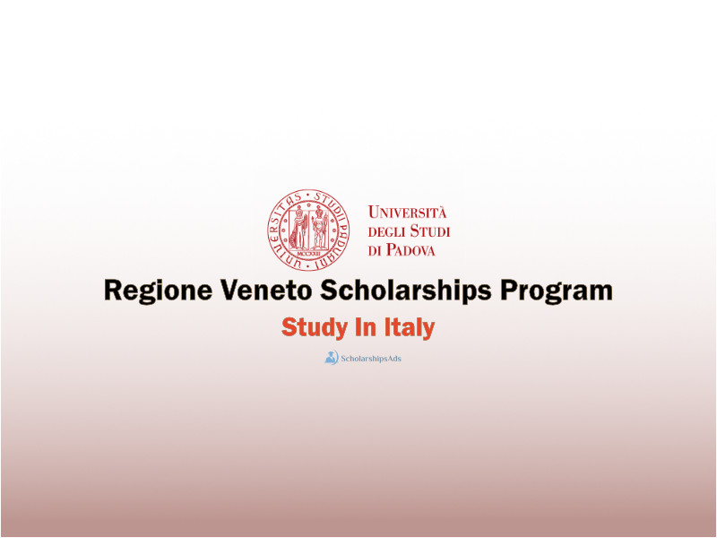 Regione Veneto Scholarships at University of Padua