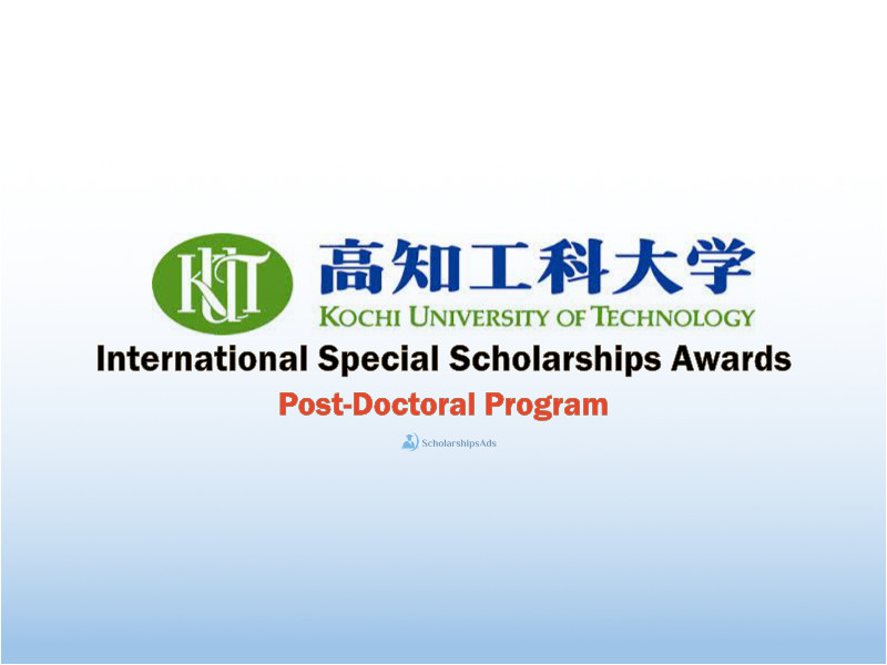 Special Scholarship Program at Kochi University of Technology Japan
