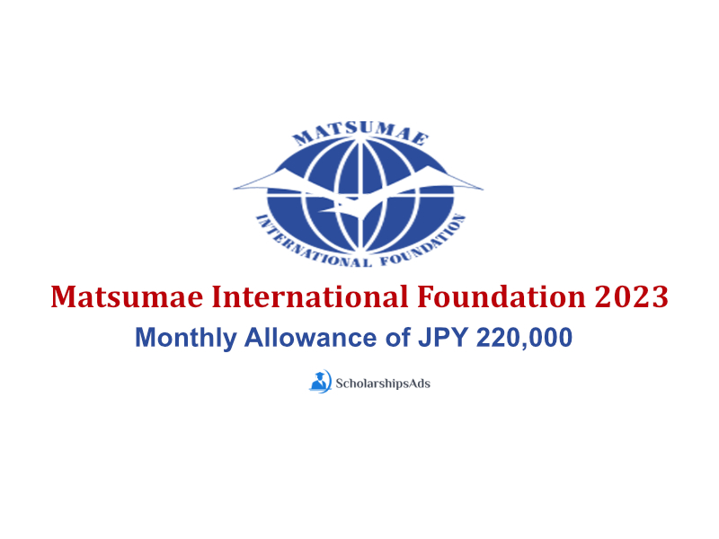 Matsumae International Foundation Scholarships in Japan for International Students 2023