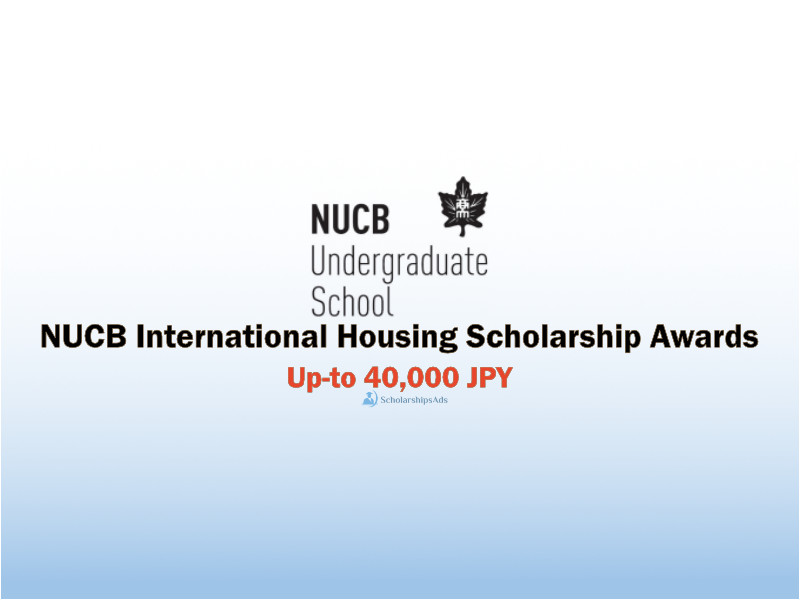 NUCB International Housing Scholarship Awards, Japan 2021-22