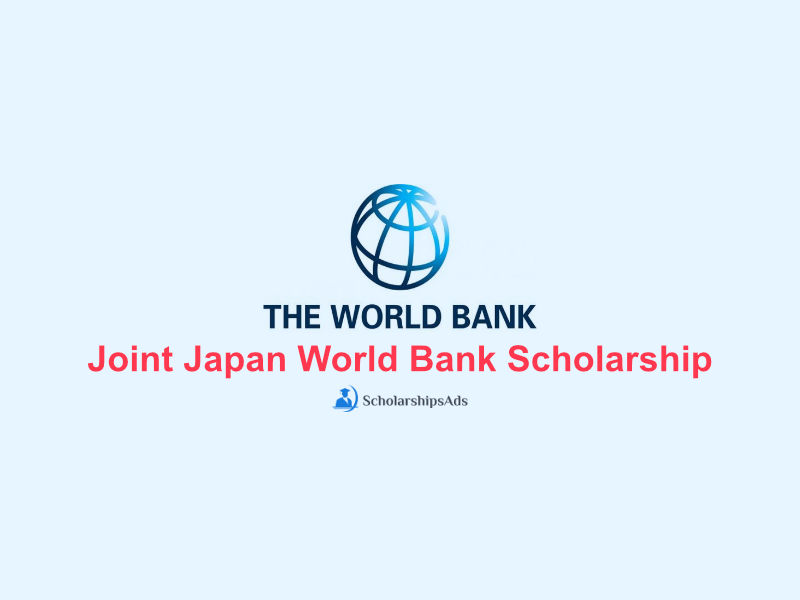 Joint Japan World Bank Graduate Scholarship Program