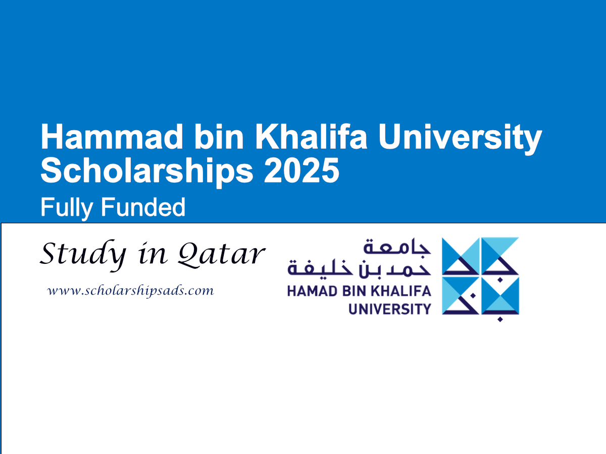 Hammad bin Khalifa University Qatar Scholarships 2025 (Fully Funded)