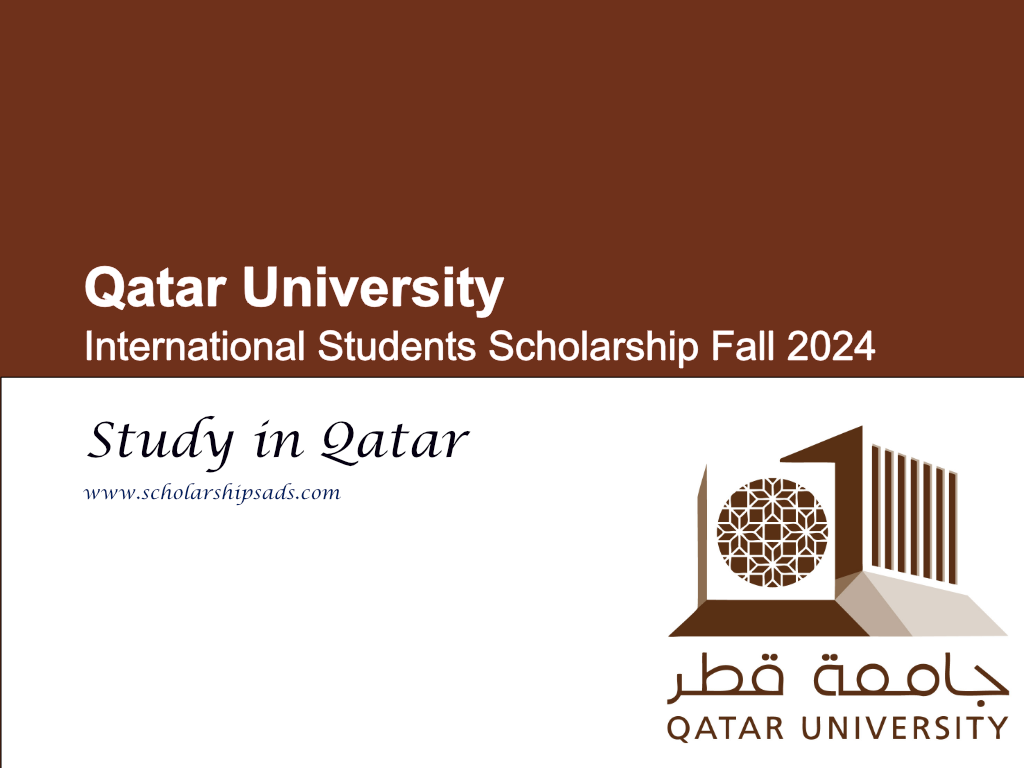 Qatar University International Students Scholarship Fall 2024.