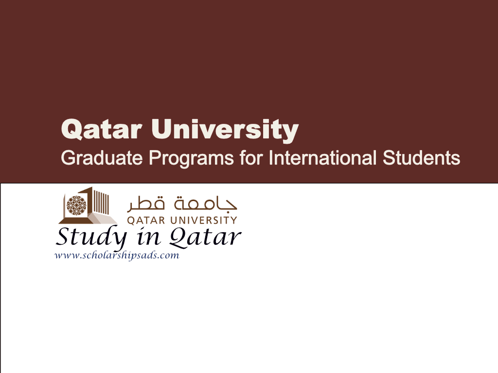 Qatar University Graduate Scholarships Spring 2024, Study in Qatar.