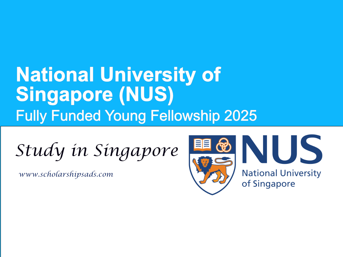 National University of Singapore (NUS) Fully Funded Young Fellowship 2025