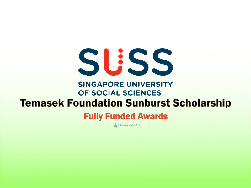 SUSS Temasek Foundation Sunburst Scholarship, Singapore 2021-22