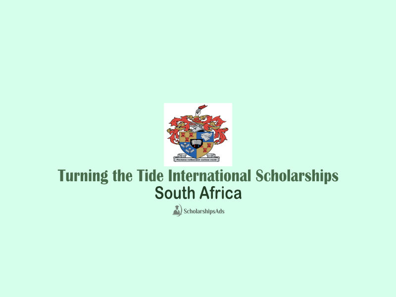 Turning the Tide International Scholarships - South Africa