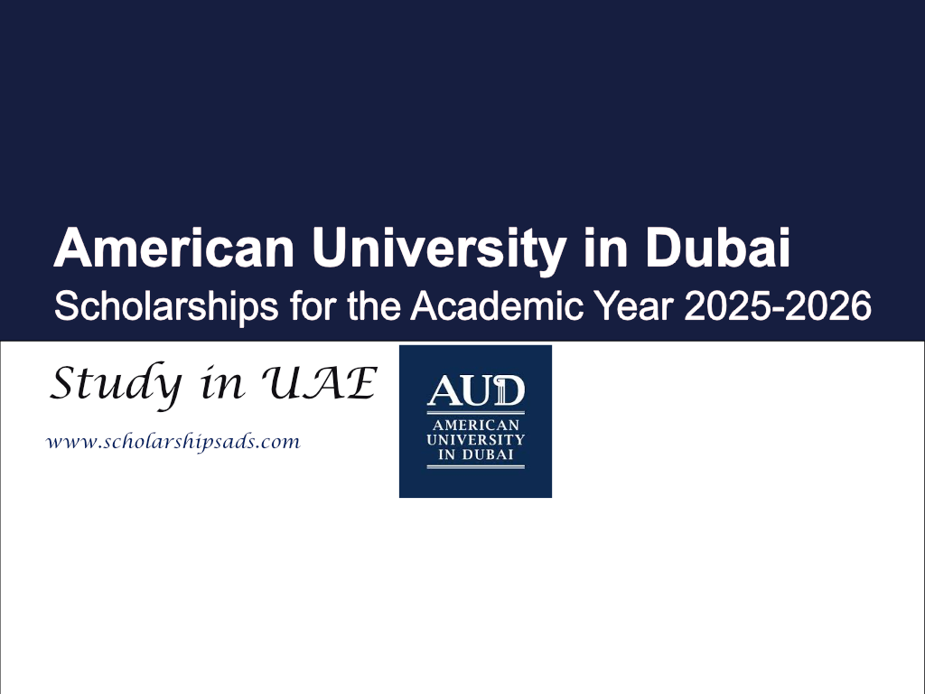 American University in Dubai UAE Scholarships 2025-2026