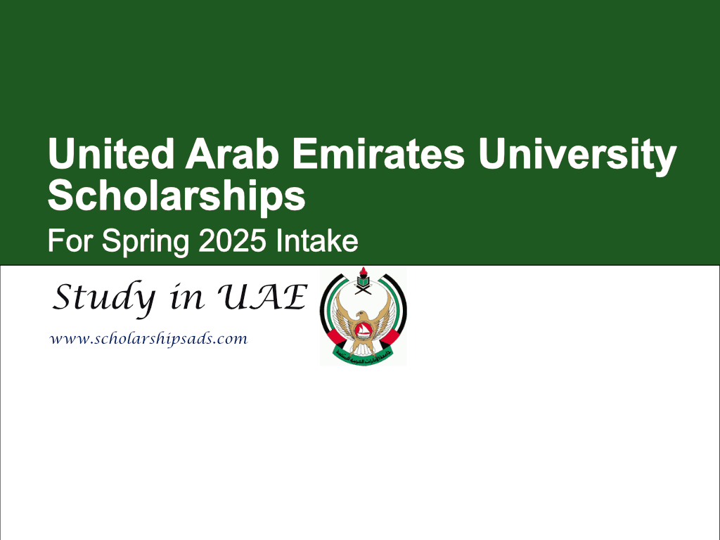 United Arab Emirates University Scholarships for Spring 2025 Intake (Study in UAE)