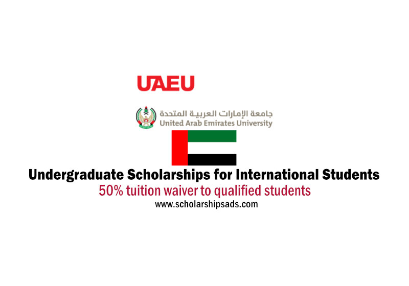 United Arab Emirates University Undergraduate Scholarships for International Students 2022