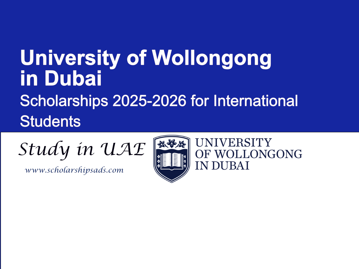 University of Wollongong in Dubai, UAE Scholarships 2025