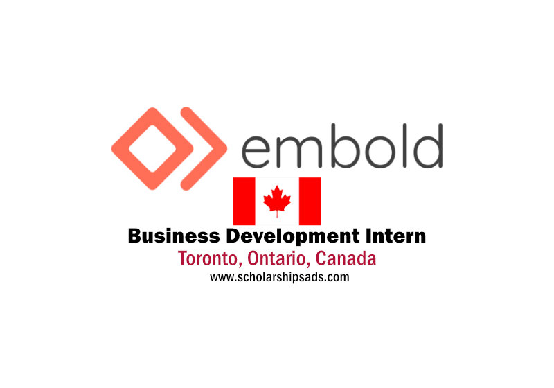 Business Development Intern at Embold, Canada 2022