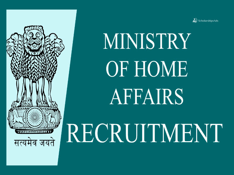 Ministry of Home Affairs Recruitment 2022