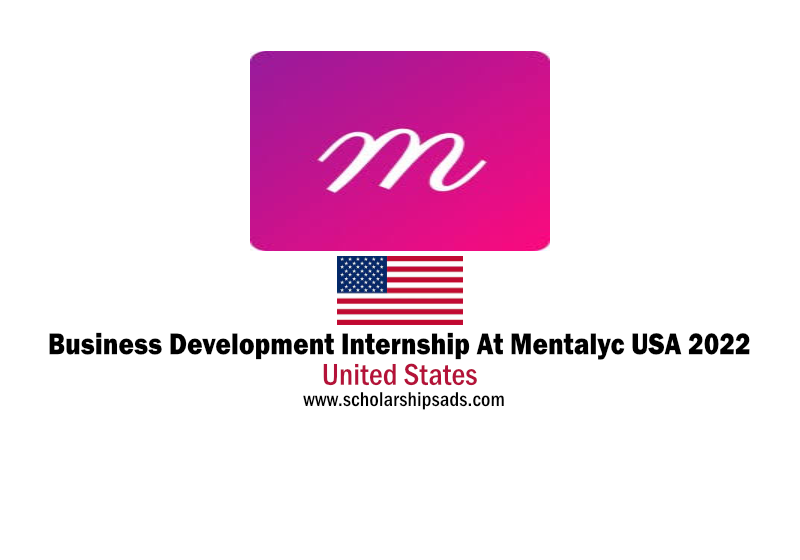 Business Development Internship At Mentalyc USA 2022