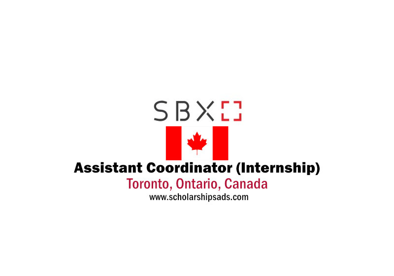 Assistant Coordinator (Internship) at SBX Group, Canada