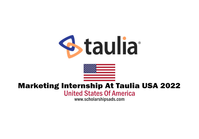 Marketing Internship At Taulia USA 2022