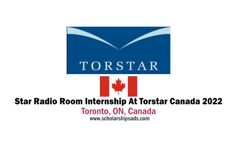 Star Radio Room Internship At Torstar Canada 2022